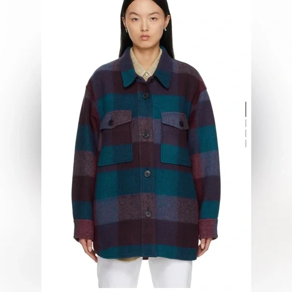 ISABEL MARANT|COATS (HARVELI (MA0020FD B3D04E KAEC)) Isabel Marant | Jackets & Coats | Isabel Marant Etoile